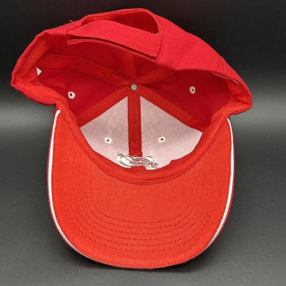 New Jersey Devils Hat Baseball Cap Red Hockey Adjustable Sports NHL